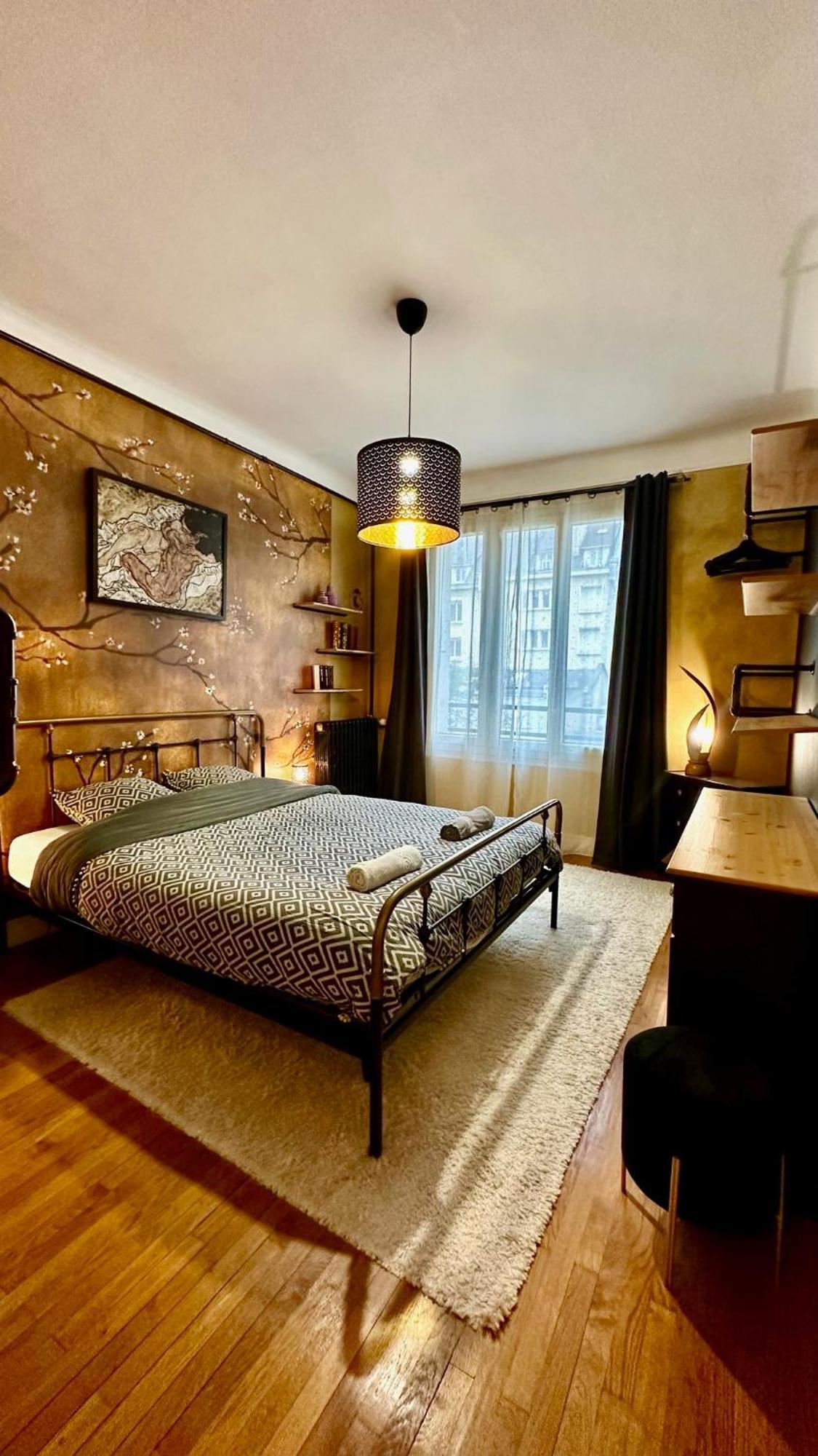 Appartement Chaleureux Hyper Centre 80M2 カーン エクステリア 写真
